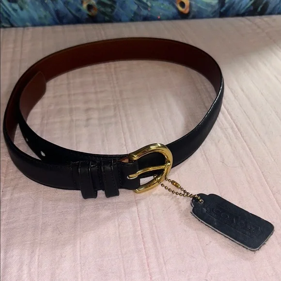Coach | Accessories | Vintage Coach Size S Black And Gold  display picture 3